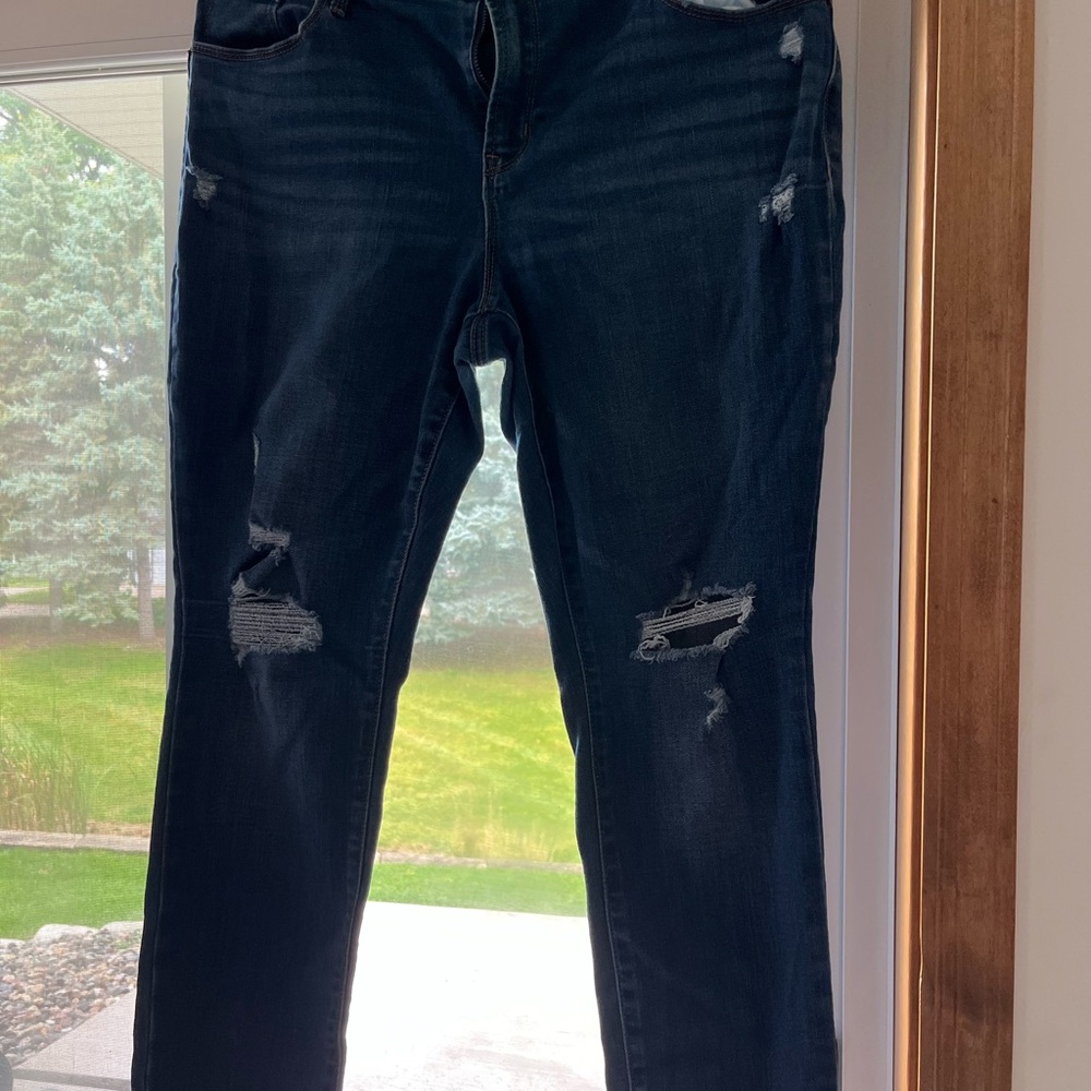 Old Navy Women’s Skinny Jeans - Dark Blue